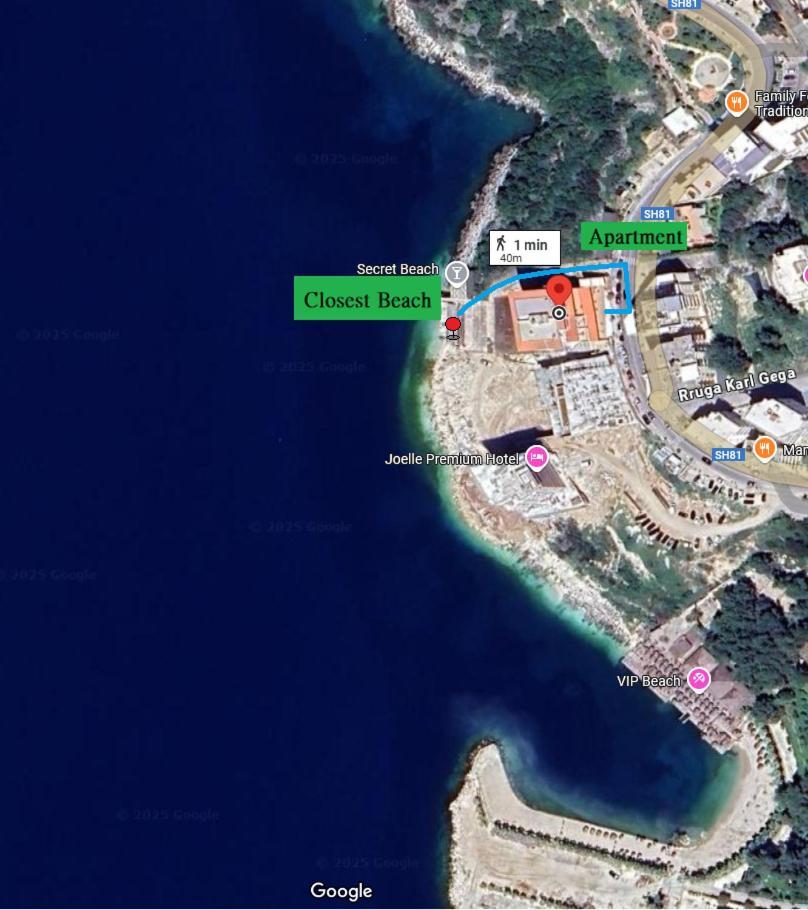 Sail Sea View Apartments Sarande Exterior photo